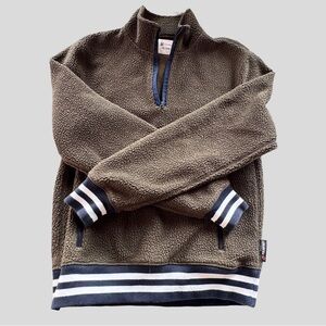 Todd Snyder x Champion Polartec Sherpa Fleece Quarter Zip Pullover